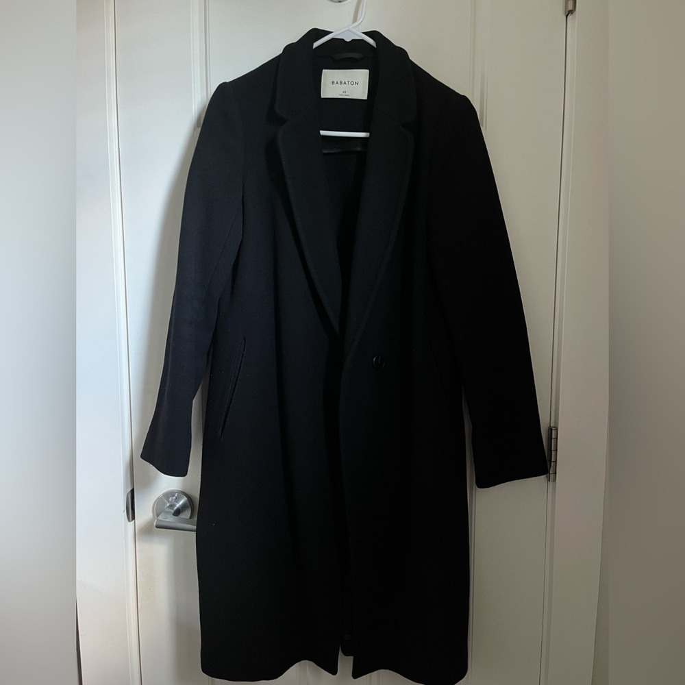 Babaton stedman wool coat